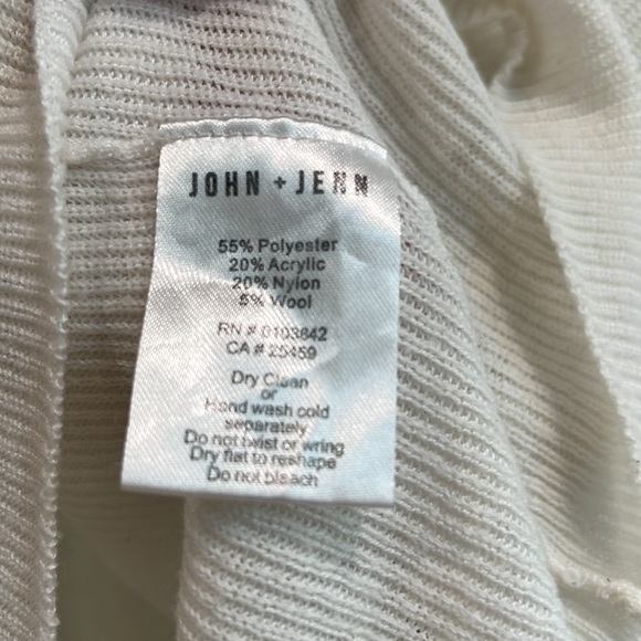 John + Jenn Ruffle Sweater Top - Picture 5 of 5